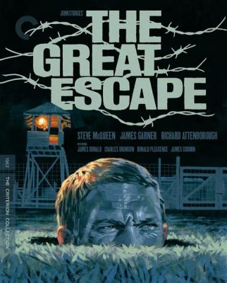 The Great Escape!  A thrilling tale of daring escape and British resilience during World War II starring Steve McQueen?